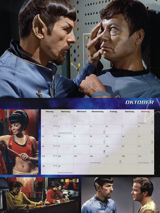 The Trek Collective New Star Trek Calendar Previews